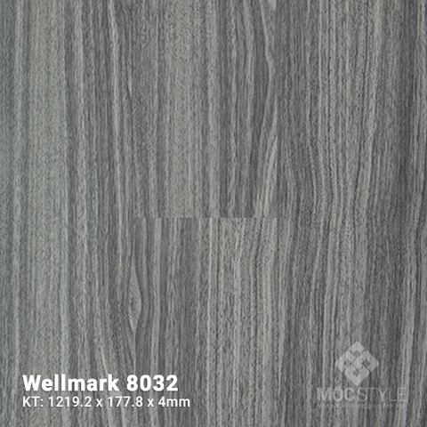 Sàn nhựa Wellmark - Sàn nhựa hèm khóa Wellmark 8032