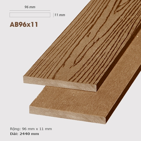 Tất cả sản phẩm - Gỗ nhựa ốp tường AWood AB96x11 Wood