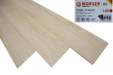 Tất cả sản phẩm - Sàn nhựa hèm khóa Morser SPC 6mm C601