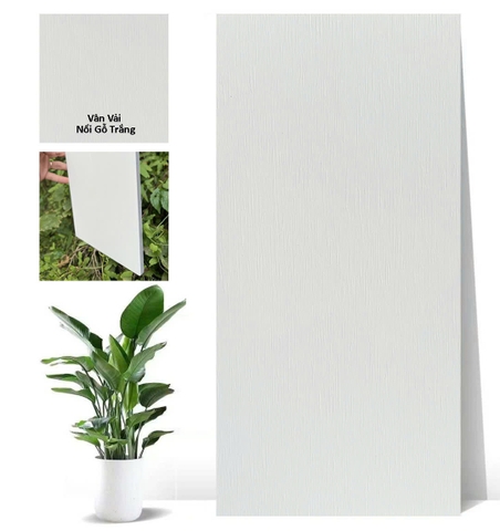  - Tấm ốp tường than tre vân vải CL11