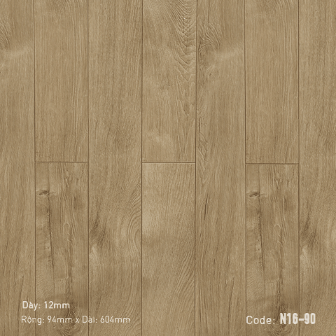 DREAM LUX - Sàn gỗ cao cấp Dream Floor N16-90 - Cốt đen chống ẩm