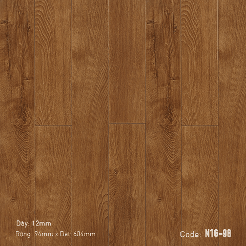 DREAM LUX - Sàn gỗ cao cấp Dream Floor N16-98 - Cốt đen chống ẩm
