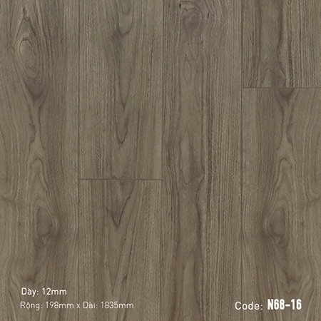 DREAM LUX - Sàn gỗ cao cấp Dream Lux N68-16 - Cốt đen chống ẩm