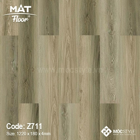 Sàn nhựa giả gỗ Matfoor 4mm - Sàn nhựa Matfloor Z711