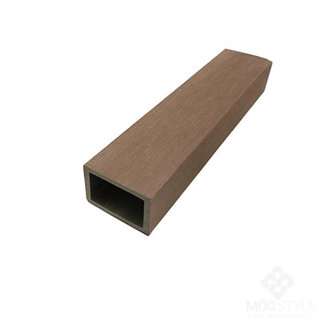 Thanh lam, cột gỗ nhựa Luxwood - Lam gỗ nhựa ngoài trời 40x60 - Coffee