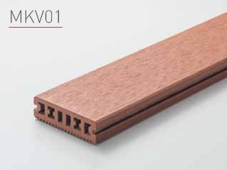 Sàn gỗ nhựa ngoài trời Kankyo wood - Sàn nhựa ngoài trời Kankyo Wood MKV01