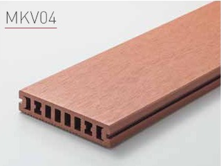 Sàn gỗ nhựa ngoài trời - Sàn nhựa ngoài trời Kankyo Wood MKV04