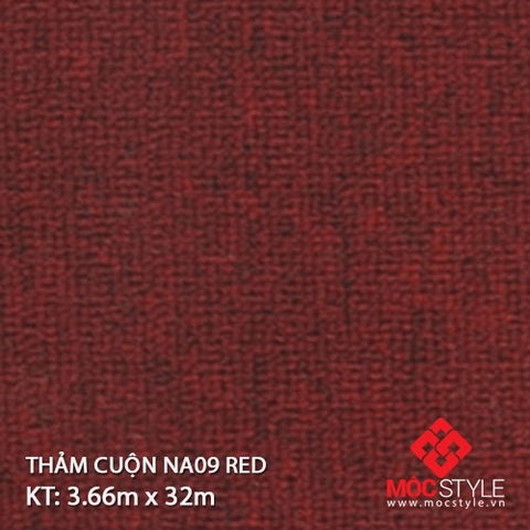 Thảm cuộn - Thảm cuộn NA09 Red