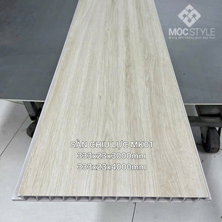 Sàn nhựa chịu lực lót sàn gác - Ván lót sàn gác màu MK01