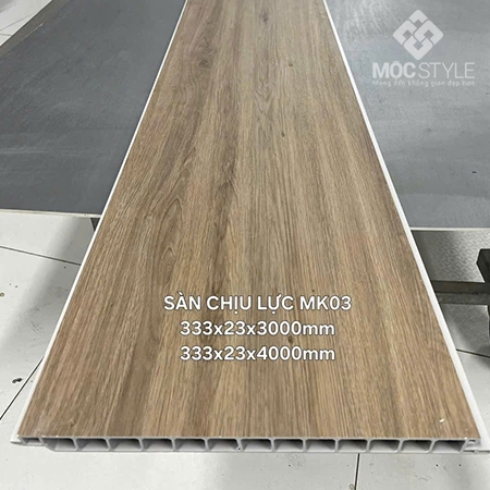 Sàn nhựa chịu lực lót sàn gác - Ván lót sàn gác màu MK03