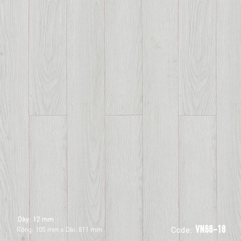 Sàn gỗ giá rẻ - Sàn gỗ Việt Nam 3K Vina VN68-18