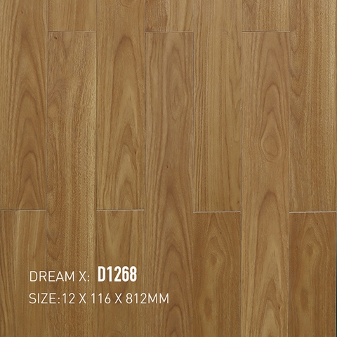Dream X lót thẳng - Sàn gỗ công nghiệp cốt xanh Dream X D1268