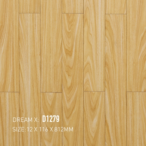 Dream X lót thẳng - Sàn gỗ công nghiệp cốt xanh Dream X D1279