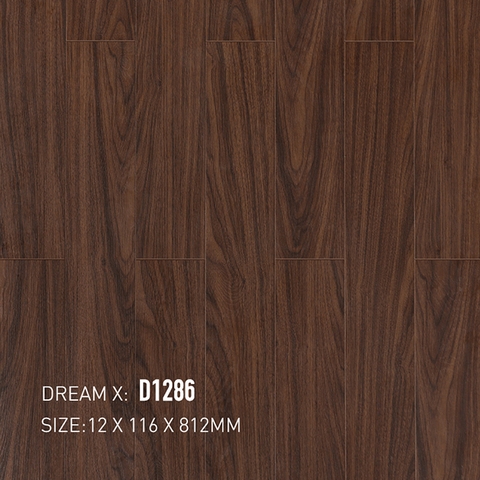 Dream X lót thẳng - Sàn gỗ công nghiệp cốt xanh Dream X D1286
