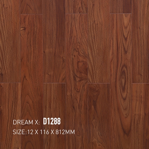 Dream X lót thẳng - Sàn gỗ công nghiệp cốt xanh Dream X D1288