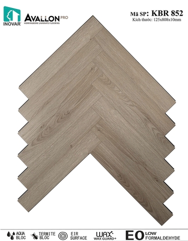 Inovar Avallon 10mm - Sàn gỗ xương cá Inovar Avallon KBR852