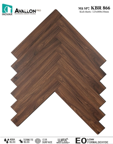 Inovar Avallon 10mm - Sàn gỗ xương cá Inovar Avallon KBR866