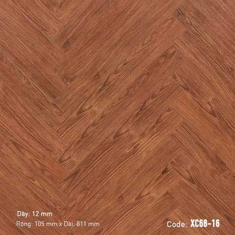 SÀN GỖ 3K VINA - Sàn gỗ xương cá 3K Vina XC68-16