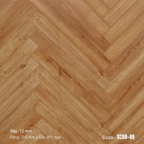 SÀN GỖ 3K VINA - Sàn gỗ xương cá 3K Vina XC68-88
