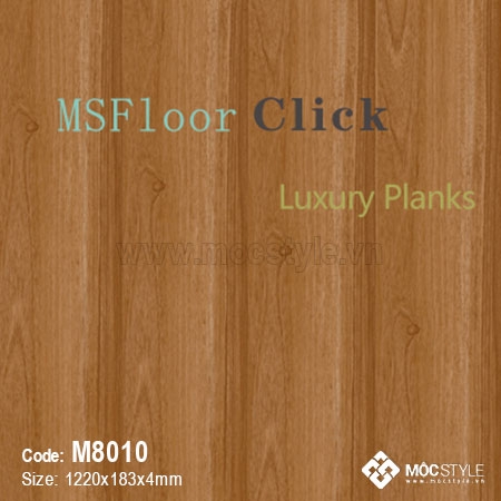 Sàn nhựa MSFloor - Sàn nhựa hèm khóa MSFloor M8010