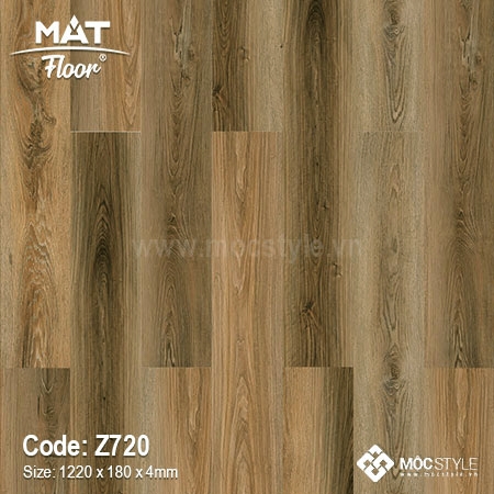 Sàn nhựa giả gỗ Matfoor 4mm - Sàn nhựa Matfloor Z720