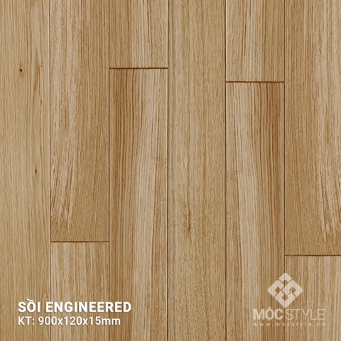 Sàn gỗ kỹ thuật - Sàn gỗ kỹ thuật Sồi 15x120x900