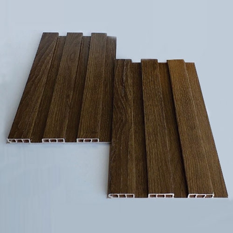 Ốp tường gỗ Luxwood - Tấm ốp sóng to có màng PVC ST29