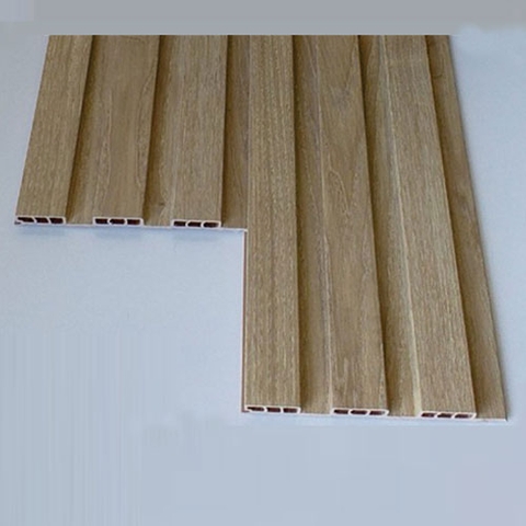 Ốp tường gỗ Luxwood - Tấm ốp sóng to có màng PVC ST31