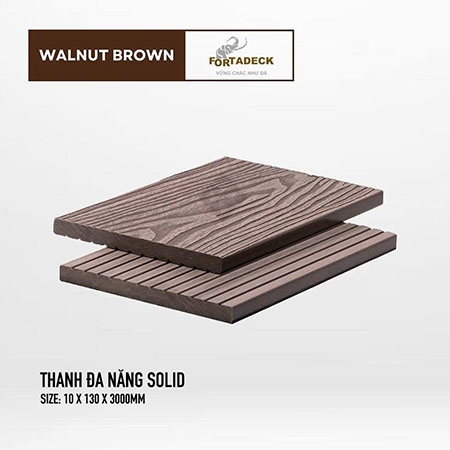 Tất cả sản phẩm - Thanh đa năng MPC Fortadeck - Walnut Brown