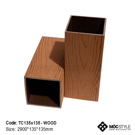 Gỗ Nhựa Ultra PVC - Thanh lam gỗ nhựa Ultra PVC TC135x135 Wood