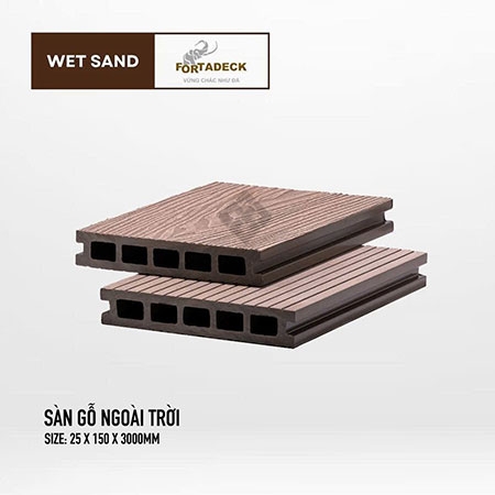 - Sàn gỗ ngoài trời MPC Fortadeck - Wet Sand