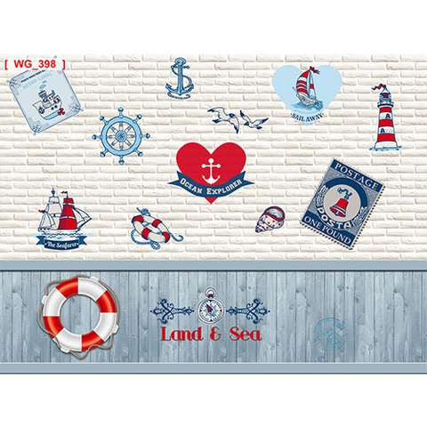 Tranh quán Coffee - Tranh dán tường quán Coffee WG-398