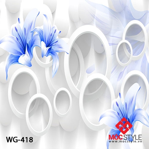 Tranh dán tường 3D - Tranh dán tường WG418