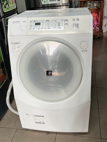 Máy giặt nội địa SHARP ES-V220 giặt 9kg sấy khô 6kg mới 95%