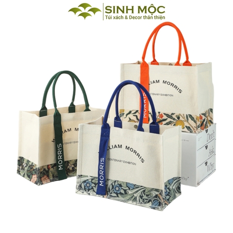 Túi tote, túi vải canvas, túi du lịch, Sinh Mộc - M3046