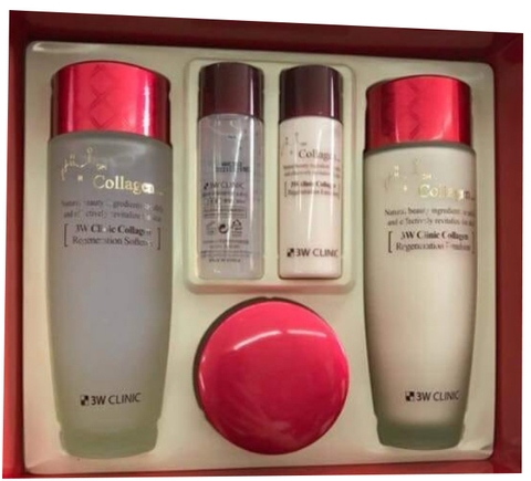 BỘ DƯỠNG 3W CLINIC COLLAGEN (5 SET)