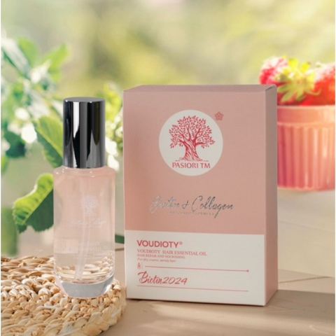 Tinh Dầu Dưỡng Tóc Biotin & Collagen Voudioty tinh chất hoa hồng 60ml
