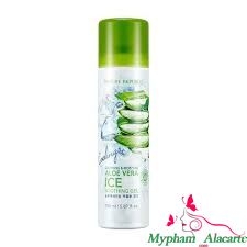 XỊT KHOÁNG LÔ HỘI ALOE VERA ICE SOOTHING GEL