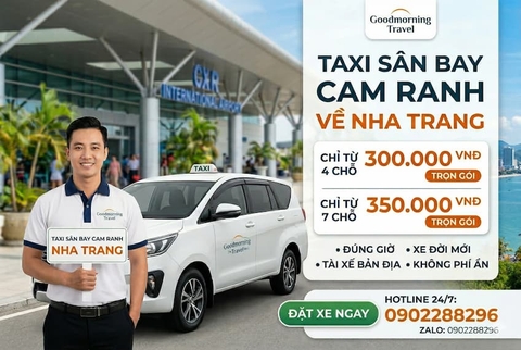 Xe sân bay Cam Ranh - Nha Trang