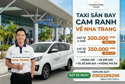Xe sân bay Cam Ranh - Nha Trang