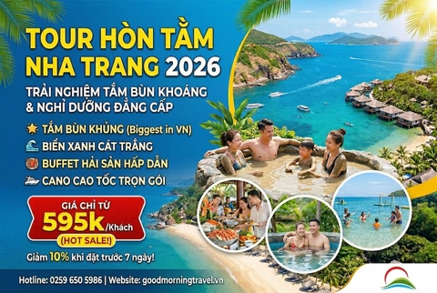 Tour đảo Hòn Tằm Nha Trang