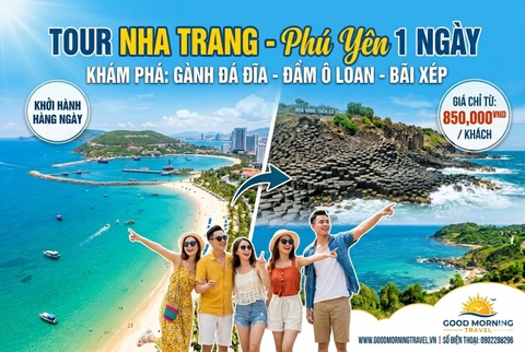 Tour Nha Trang - Phú Yên 1 ngày