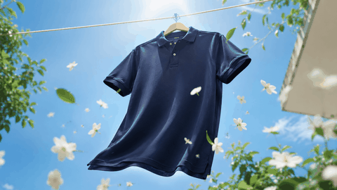 ed-046 | Cách giặt áo polo - giữ cổ áo không xù