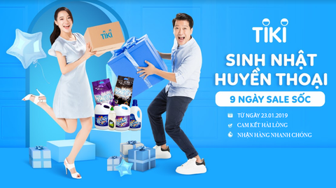 SALE KHỦNG KHI MUA HÀNG TẠI TIKI.VN