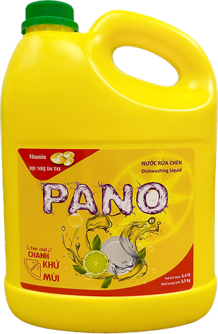 Nước rửa chén PANO Vitamin E - 3.5 kg