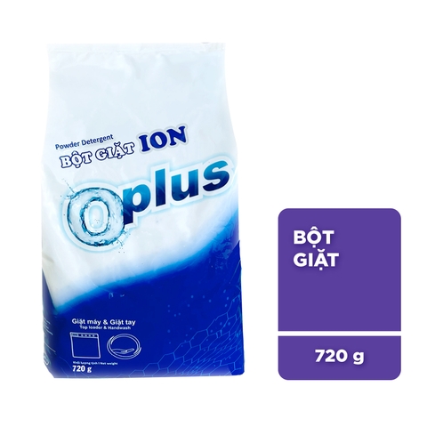 Bột giặt Oplus ion sạch sâu vượt trội túi 720g
