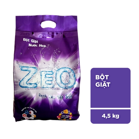 Bột giặt ZeO khử mùi mạnh mẽ