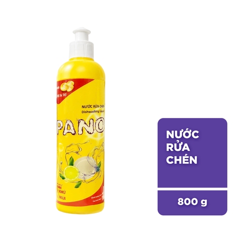 Nước rửa chén Pano Vitamin E chai 800g