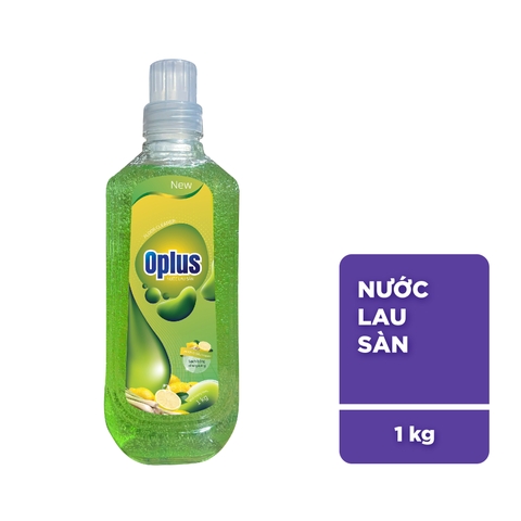 Nước lau sàn Oplus hương sả chanh chai 1kg