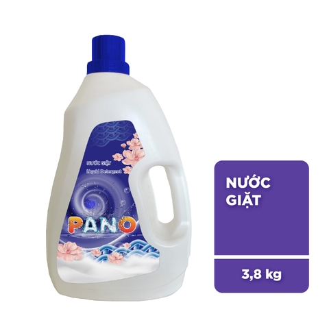 Nước giặt Pano Khử Mùi Can Xanh 3.8Kg